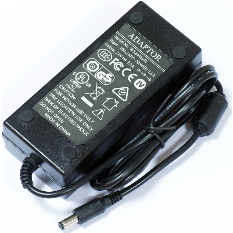 Image of 24V 2.5A power adapter